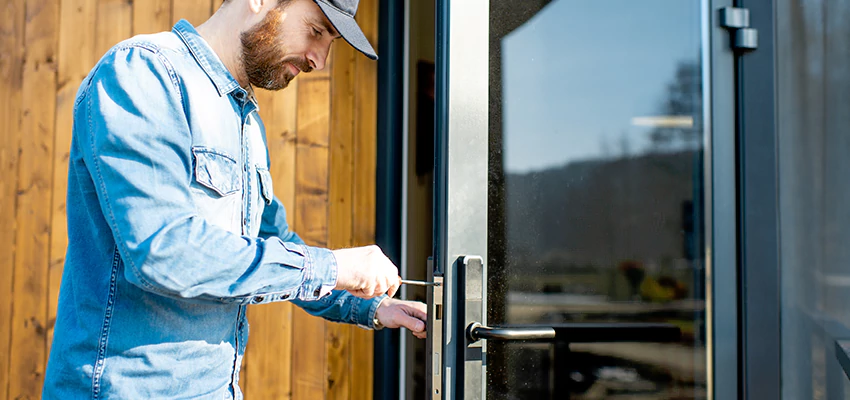Frameless Glass Storefront Door Locks Replacement in Pismo Beach, CA
